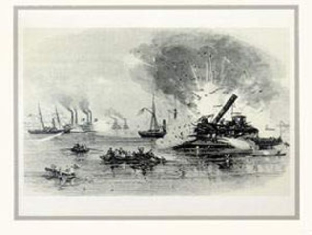Galveston Island capured by Union troops