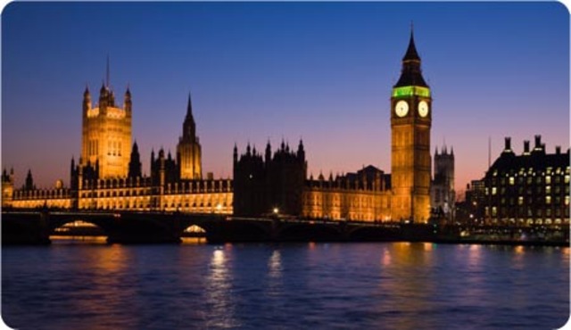 Phileas Fogg and Passepartout leave London, England to Paris, France by rail and ferry