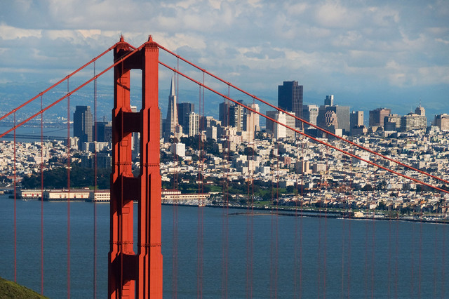 Passepartout, Phileas Fogg, and Aouda reach San Francisco, California, USA, and leave for New York, New York, USA by rail