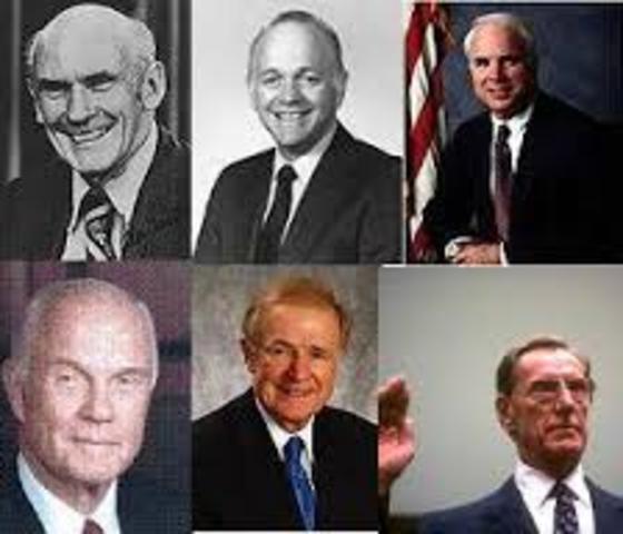 The keating five scandal (political scandal)