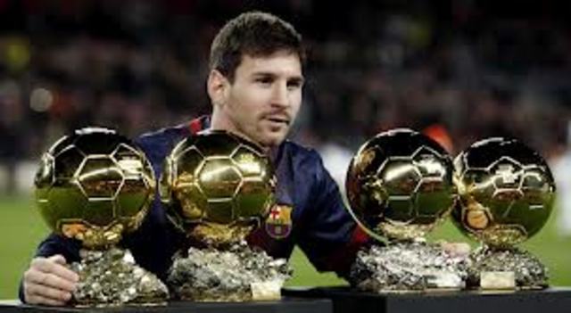 lionel messi gana cuatro balones de oro consecutivos 2009-2012