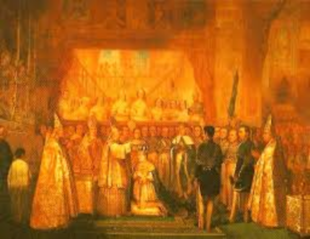 Chegada ao Trono de D. Pedro II