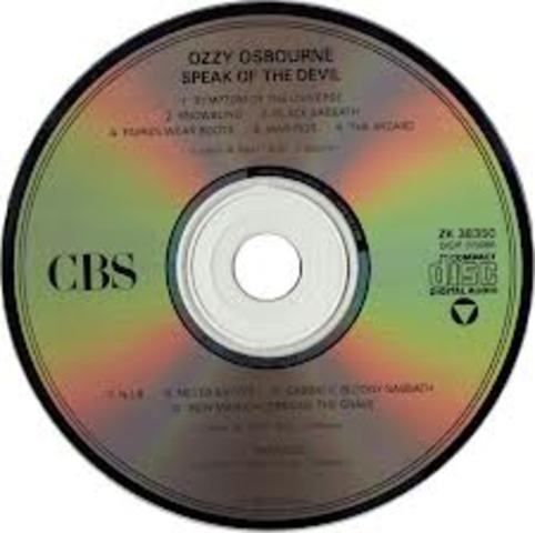 Audio Cds and CDplayers were available commercial (technology)