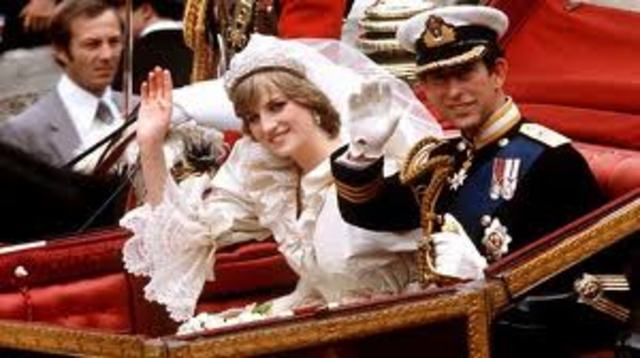 Wedding Of lady Diana and prince charles (event of chosing)