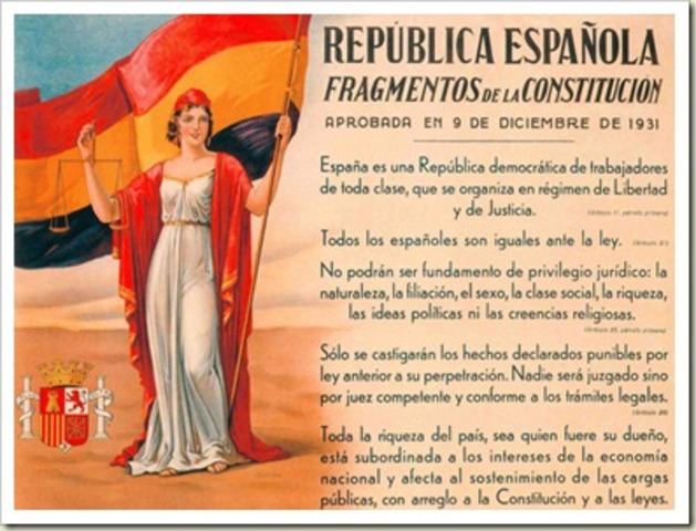 CONSTITUCIÓ ESPANYOLA DE 1931