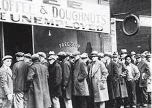 the great epression starts