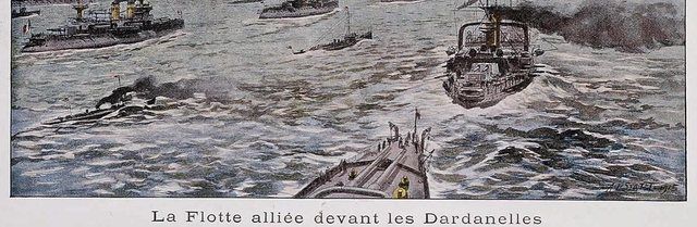 The Dardanelles Campaign Begins