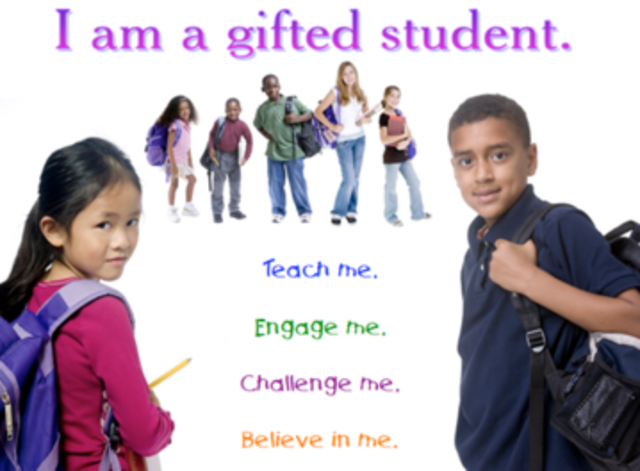 With the passing of No Child Left Behind the definition of "gifted" is once again changed.
