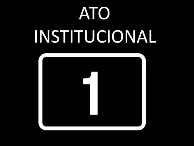 Ato Instituicional 1