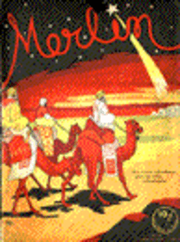 Publicacion de la revista infantil Merlín.