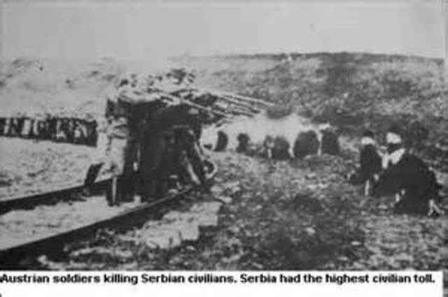 Austria-Hungary declares war on Russia