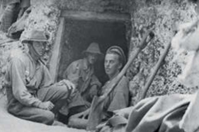 The ANZACS land on Galipoli