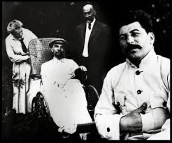 Lenin expresses doubts about Stalin