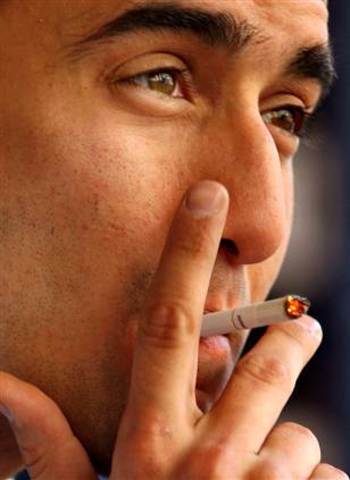 Smoking becomes a problem