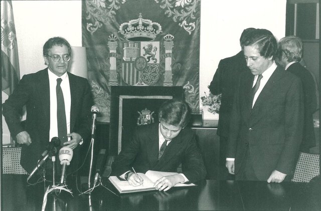 Acreditado como príncipe de Asturias