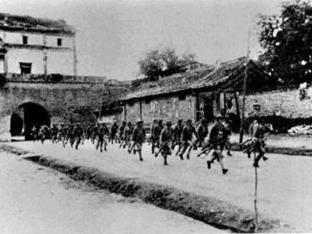 Giappone occupa la cina