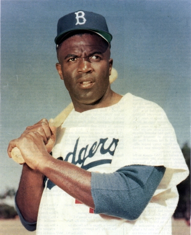 Jackie Robinson enters MLB