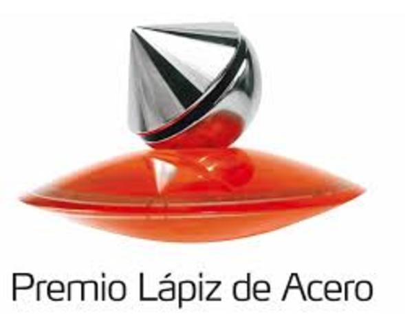 Premio lapiz de acero