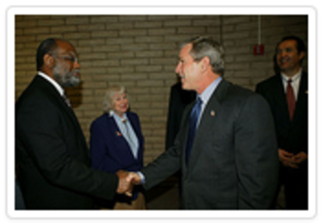 President Bush Visits MCC