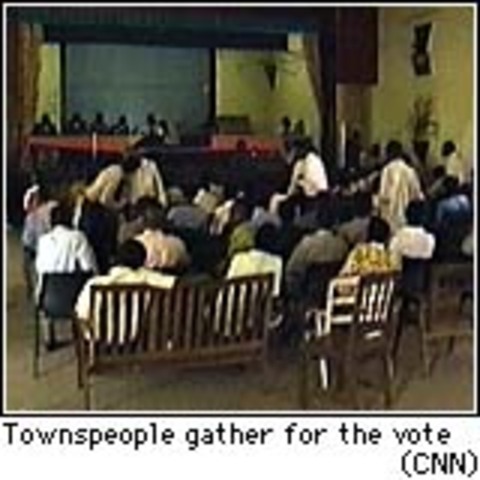 First Texas held election