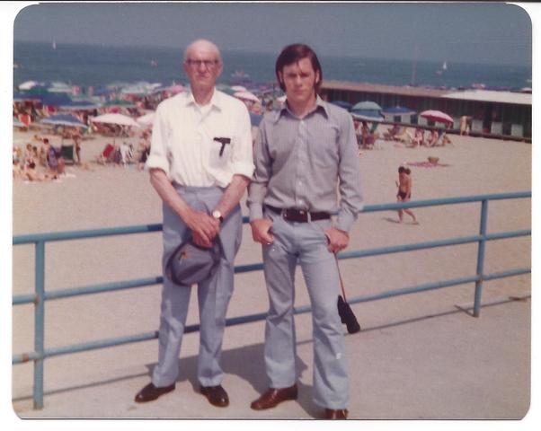 My dad goes to Italy for the first time