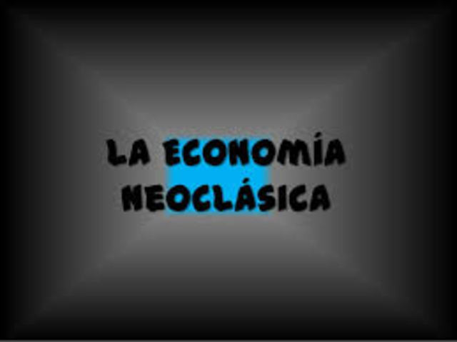 Economia Neoclasica
