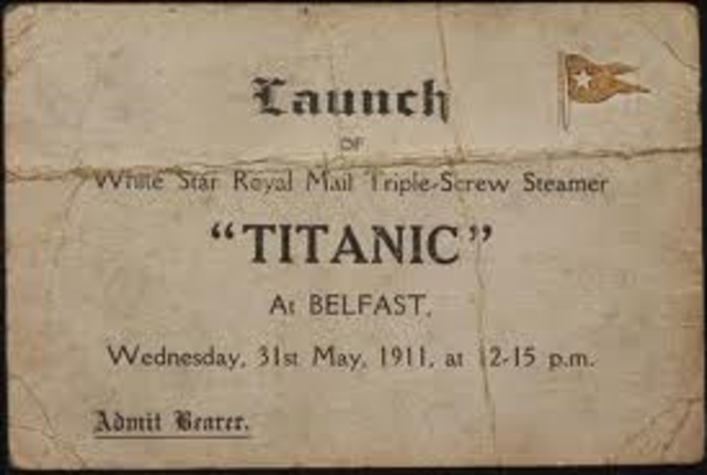 Titanic vouage date is released
