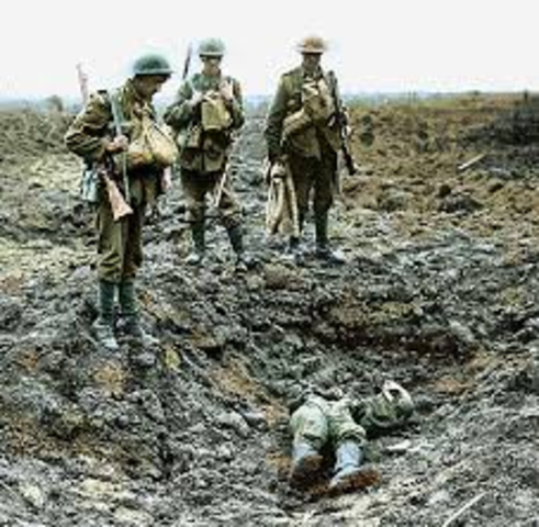 Battle of Passchendaele or 3rd Battle of Ypres