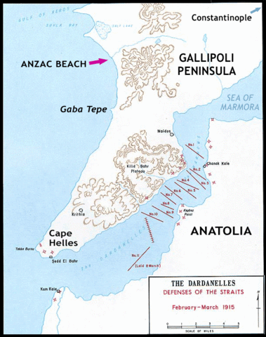 Turks Spotted Preparing to Attack