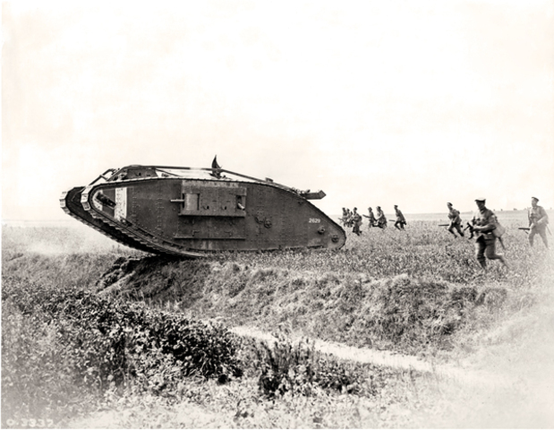 Tanks at Somme
