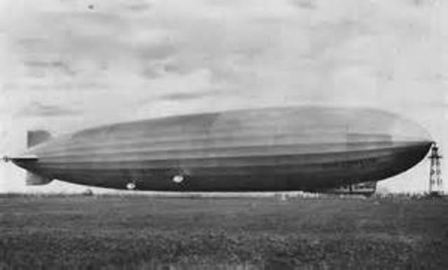 Zepplin airships.