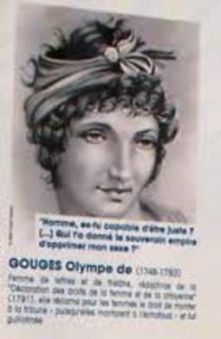 Declaración de los derechos de la mujer y la ciudadanía