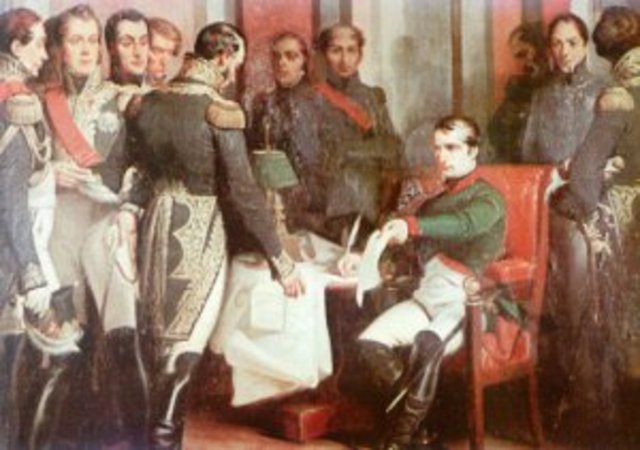 II abdykacja Napoleona