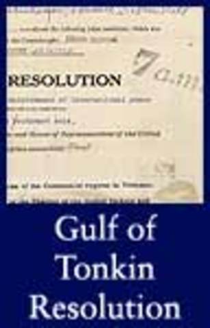 The Gulf of Tonkin Resolution