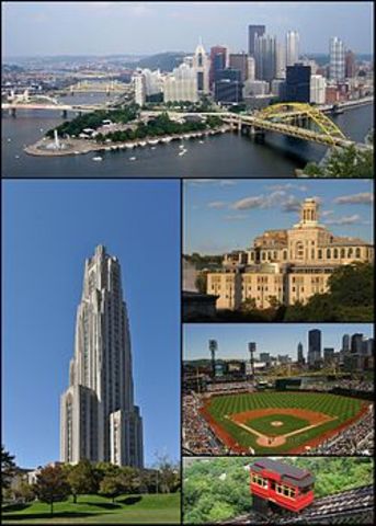 Pittsburgh becomes a town