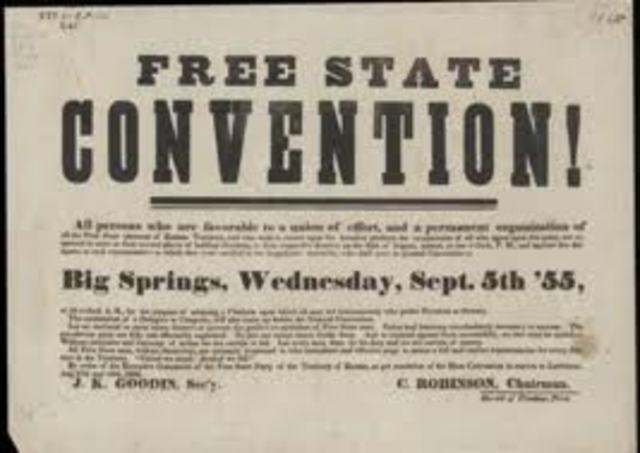 Lecompton Constitution Rejected