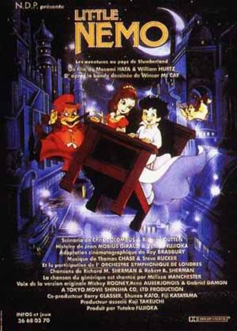 Winsor McCay produced an animation sequence using his comic strip character "Little Nemo."