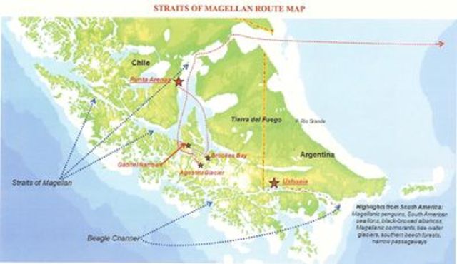 Another fleet started for the purpose of passing through the Straits of Magellan into the Pacific