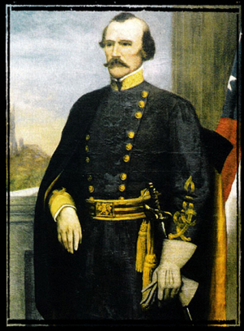 Albert Sidney Johnston and P. G. T. Beauregard