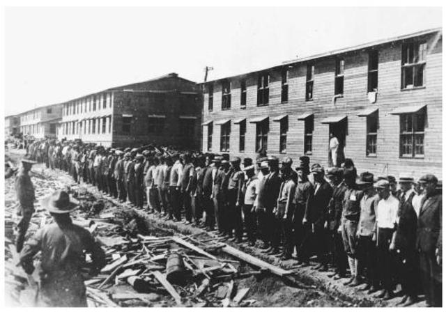 The USA enters the war