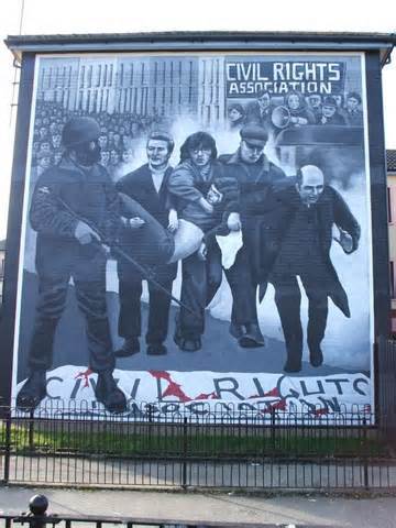 The start of "Bloody Sunday"