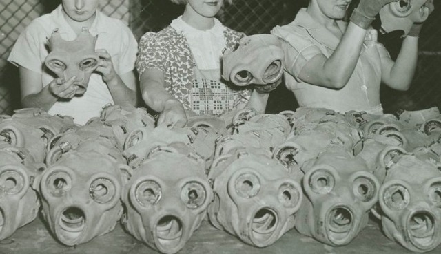 Gas used for the first time by the Germans