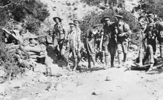 the Dardanelles Campaign begins.