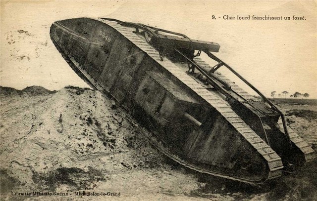 “Tanks” are introduced by Britain