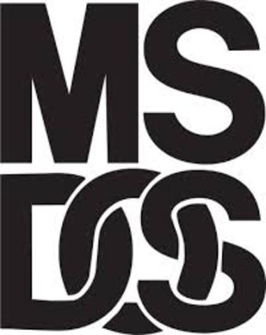 MS-DOS Sistema operativo