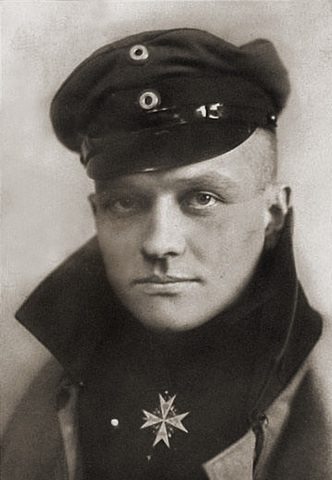 German flying ace, the Red Baron is finally shot down