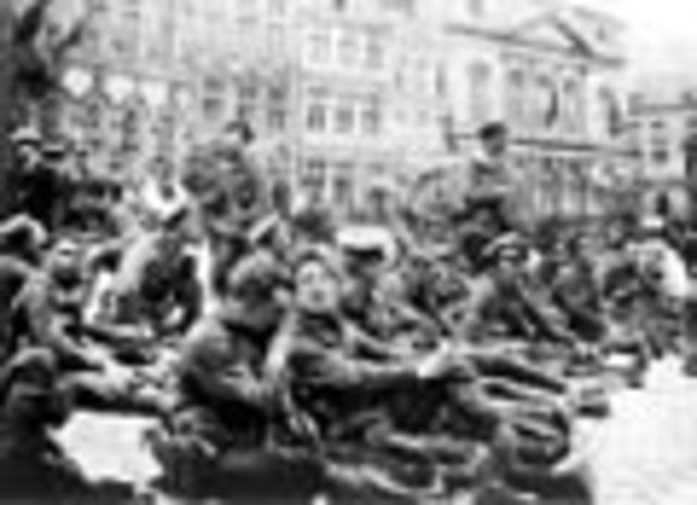 The BEF started its retreat from Mons. Germany invaded France.