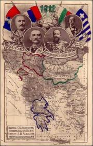 End of the Balkan Wars.