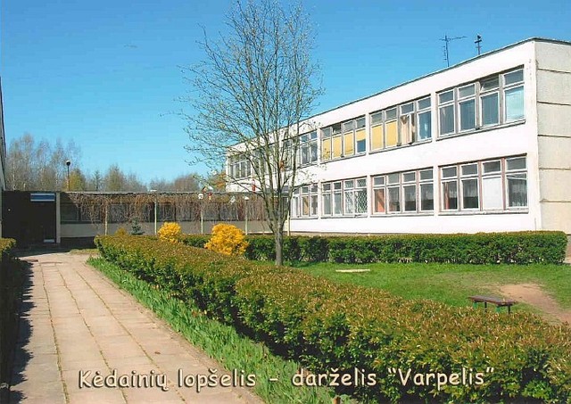 Pradėjau lankyti darželį Kėdainiuose