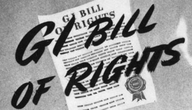 GI Bill passes resulting in increases CC enrollment